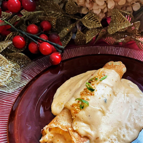 Crêpes salados (varios sabores)