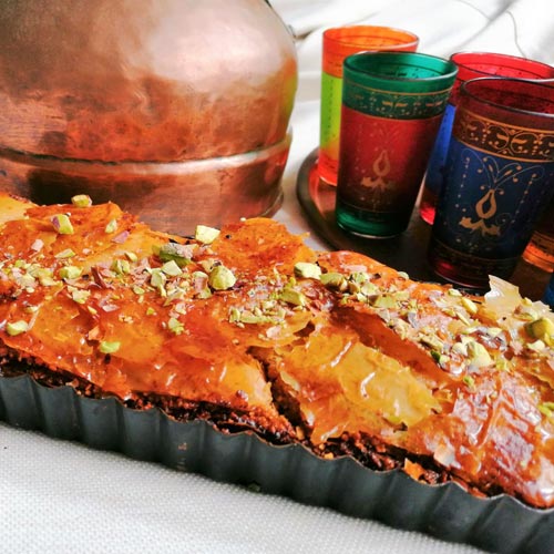 Baklava  (tarta para 8 personas)